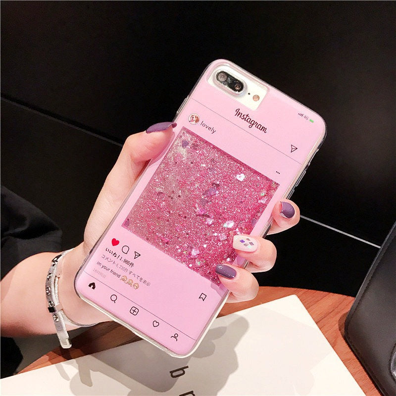 HenryCustoms™ Personalized Photo Quicksand Phone Case