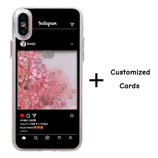 HenryCustoms™ Personalized Photo Quicksand Phone Case