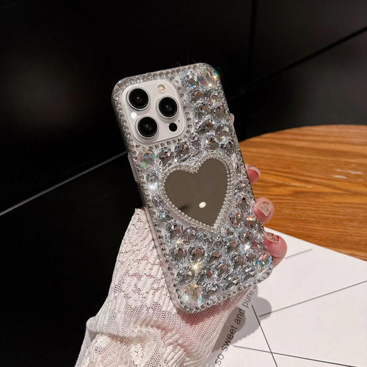 HenryCustoms™ Diamond Love Mirror Phone Case