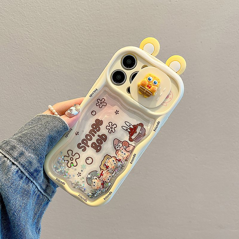 HenryCustoms™ SpongeBob SquarePants Sequin Phone Case