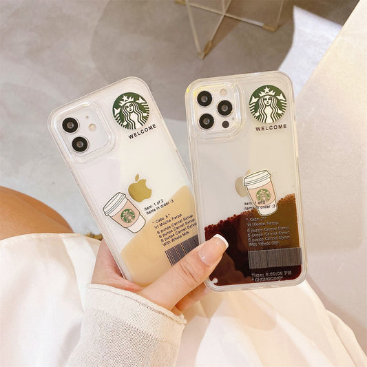 HenryCustoms™ Coffee Liquid Flow Phone Case
