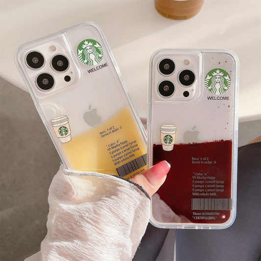HenryCustoms™ Coffee Liquid Flow Phone Case