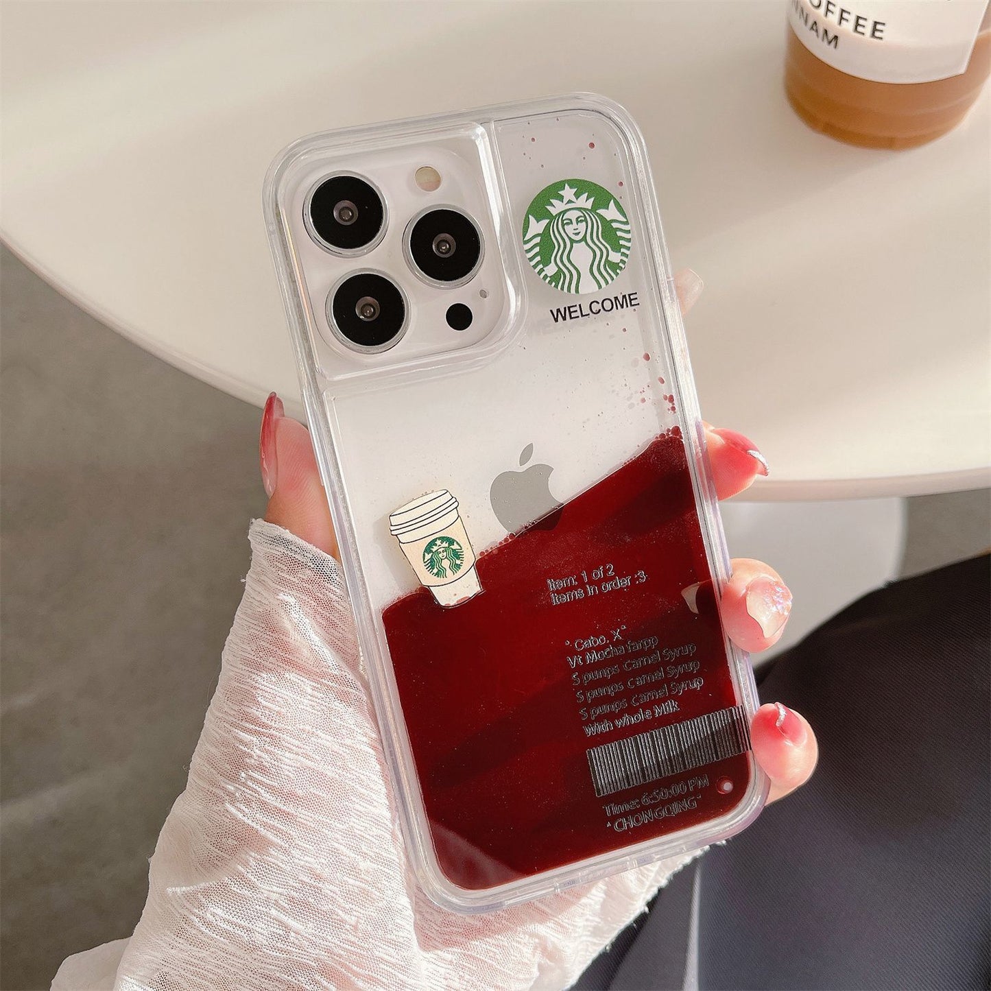 HenryCustoms™ Coffee Liquid Flow Phone Case