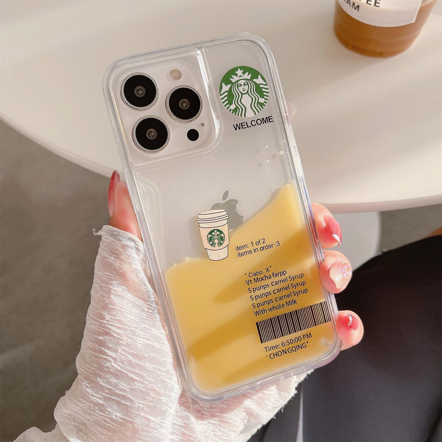 HenryCustoms™ Coffee Liquid Flow Phone Case