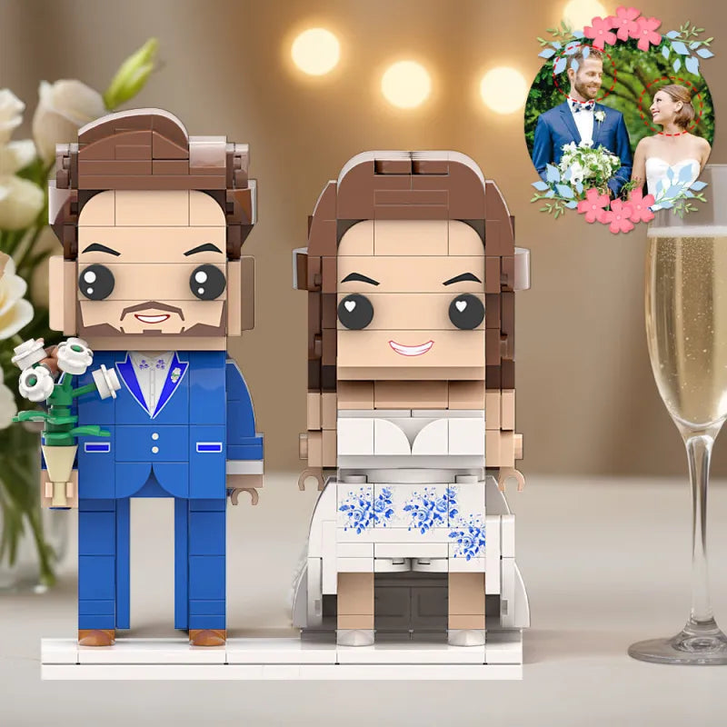 HenryCustoms™ Unique customized building - block dolls for couples