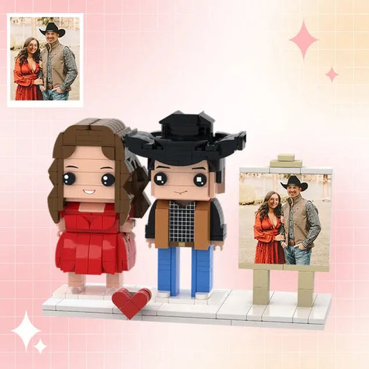 HenryCustoms™ Unique customized building - block dolls for couples
