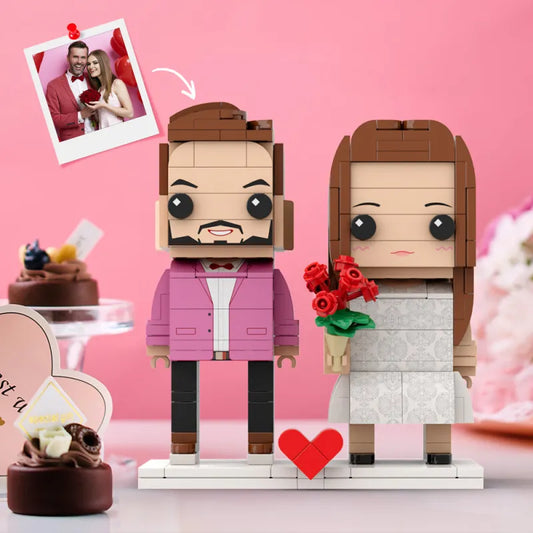 HenryCustoms™ Unique customized building - block dolls for couples