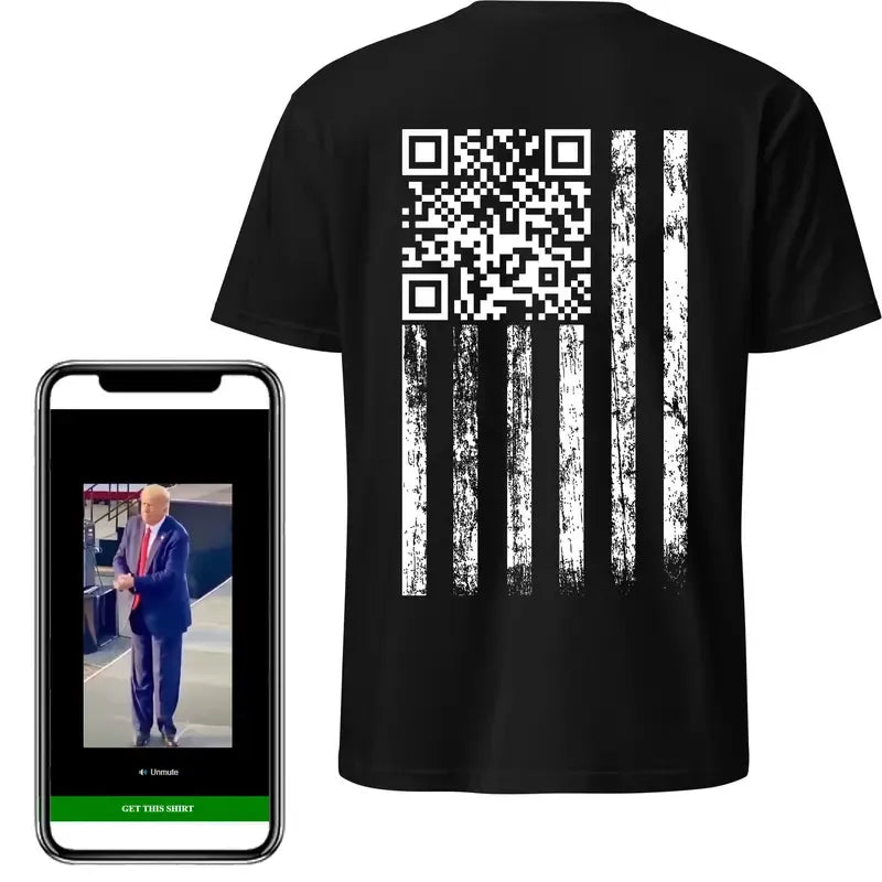 HenryCustoms YMCA Troll 45 - 47 Flag QR Shirt