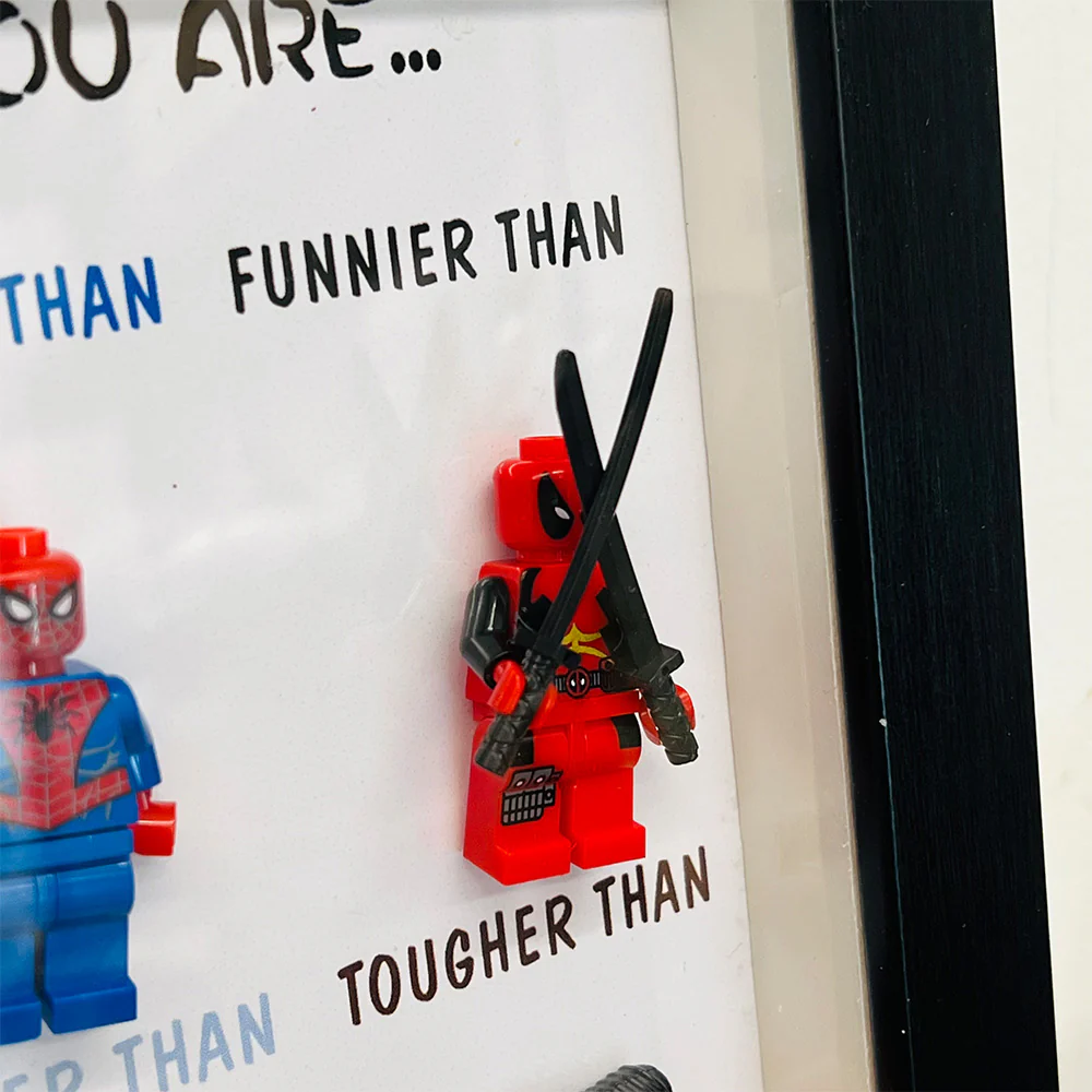 HenryCustoms 🔥Personalized Superhero 3D Frame