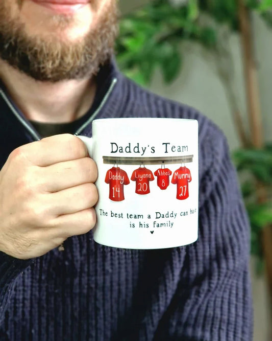 HenryCustoms dads football team mug