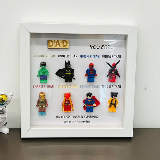 HenryCustoms 🔥Personalized Superhero 3D Frame