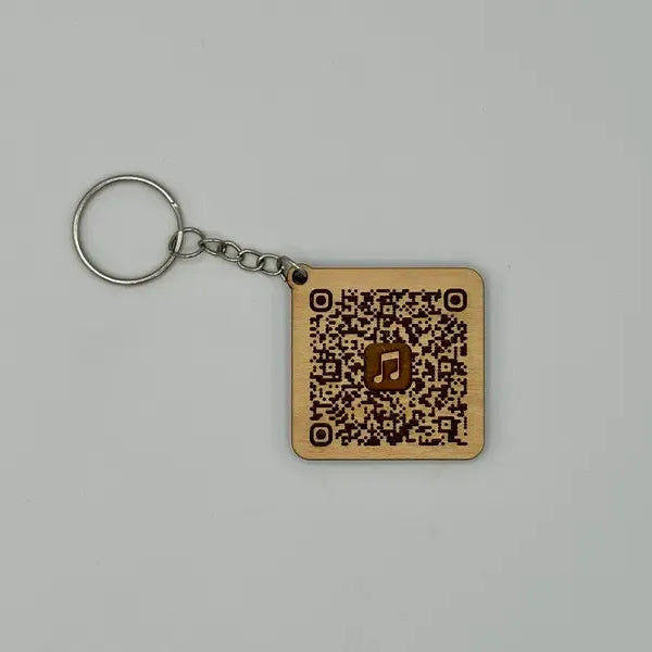 HenryCustoms Personalized Music Keychain
